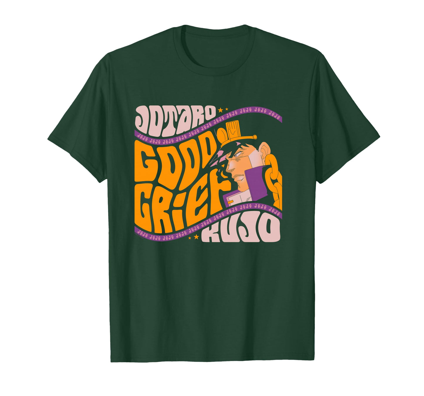 JoJo's Bizarre Adventure Good Grief Jotaro Yare Yare Daze Long Sleeve T-Shirt