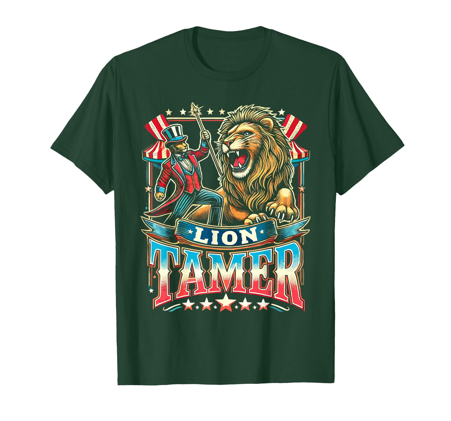 Lion Tamer Costume Ringmaster Costume Halloween T-Shirt