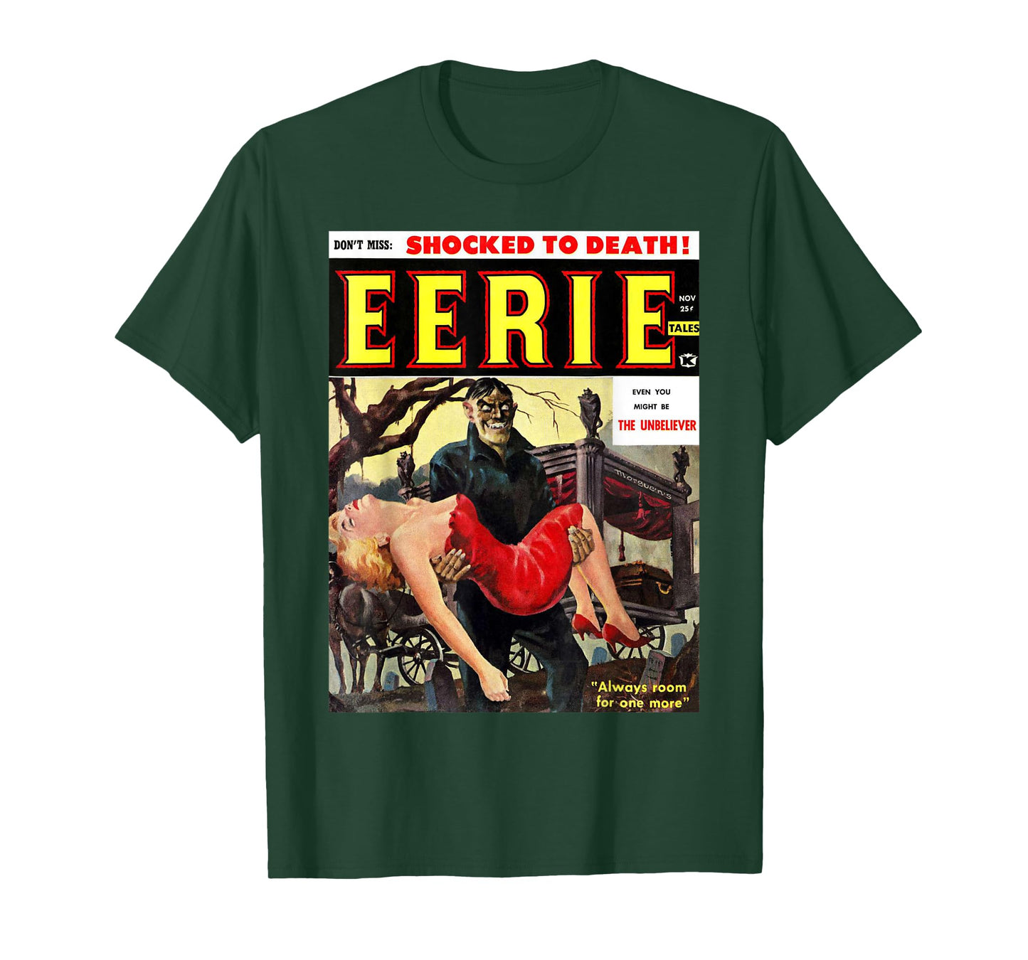 Classic Horror Comic Horror Monster Style Slasher Film T-Shirt