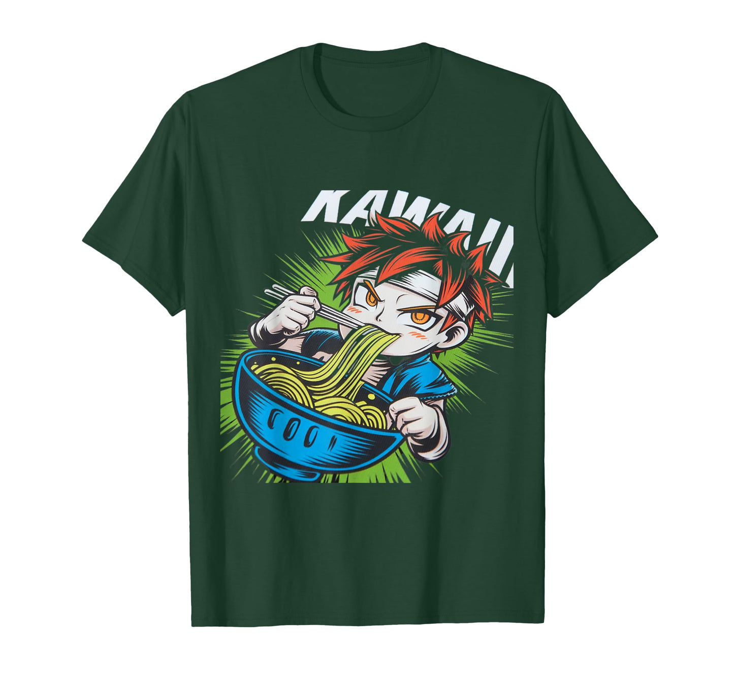 Cool Cute Ramen Shirt Ramen Food Wars Anime Design T-Shirt