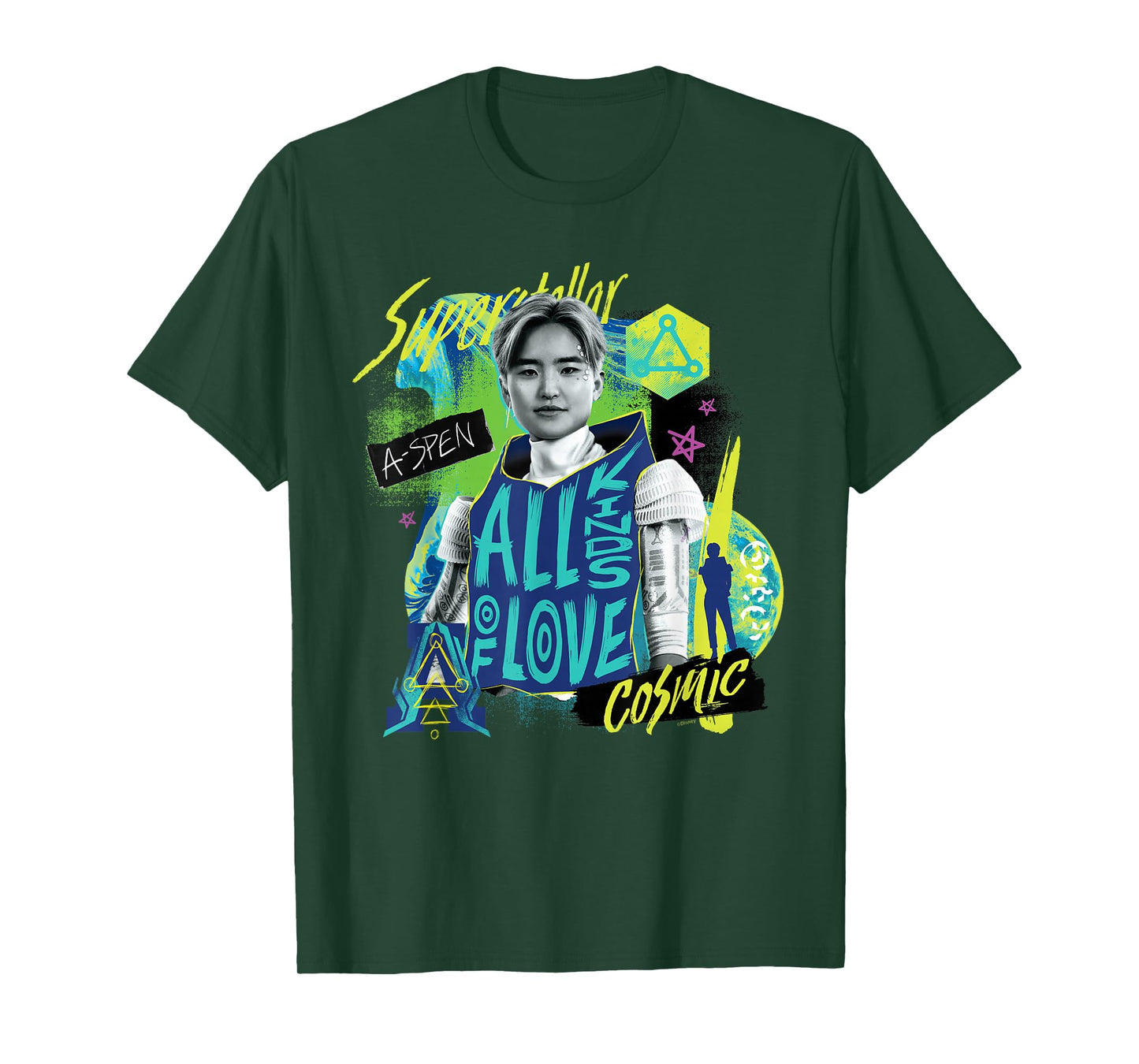 Disney Channel Zombies 3 A-Spen Alien All Kinds of Love T-Shirt