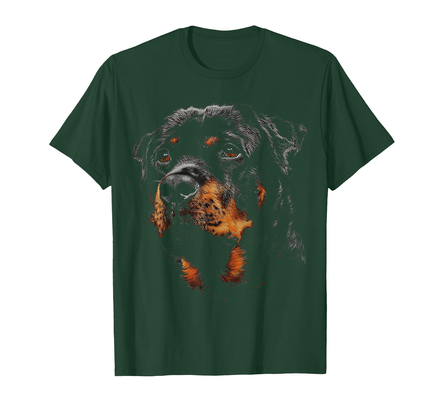 Rottweiler Dog Graphic Pet Illustration Rottweiler Men Women Kids T-Shirt
