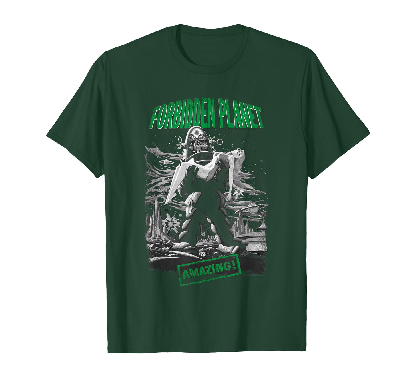 Forbidden Planet Robot Poster T-Shirt