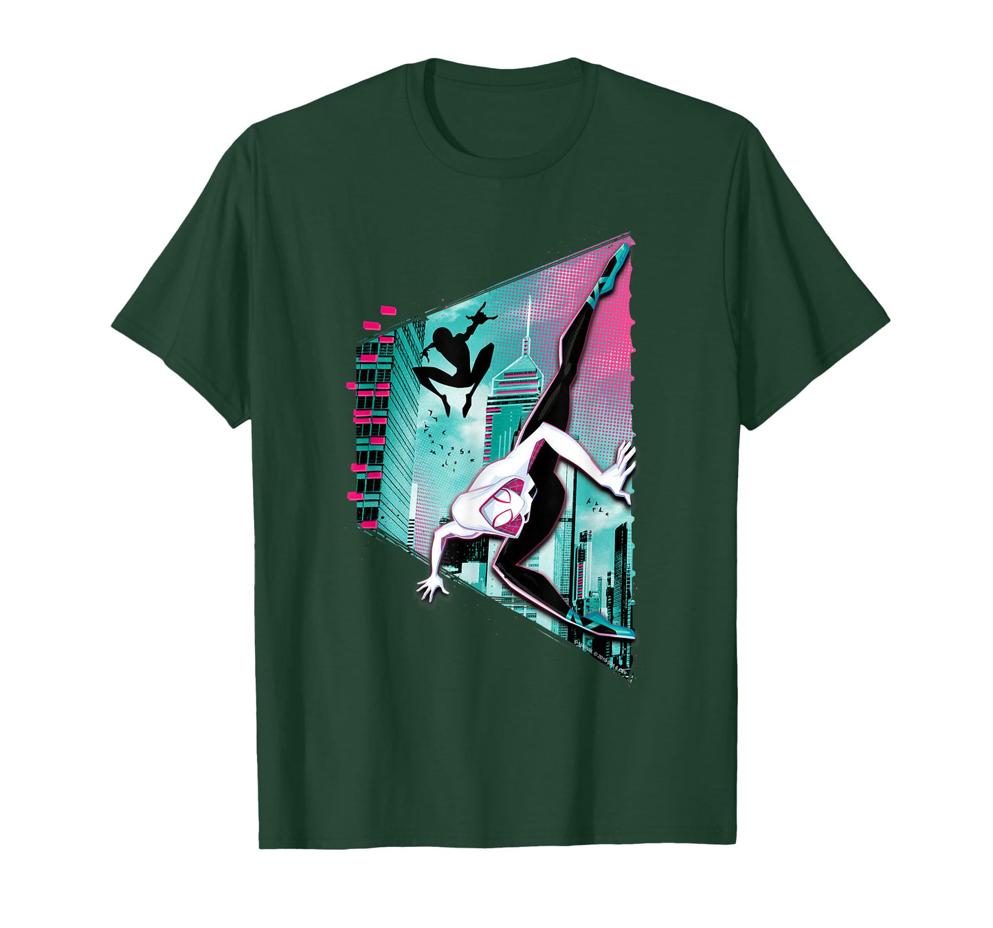 Marvel Spider-Man Into the Spider-Verse Ghost Spider T-Shirt
