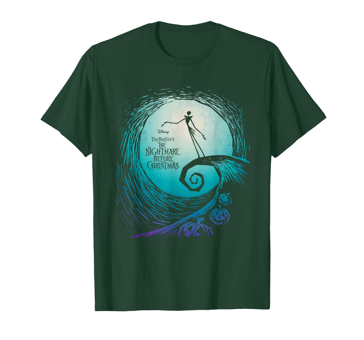 Disney Nightmare Before Christmas Jack Movie Logo T-Shirt Small
