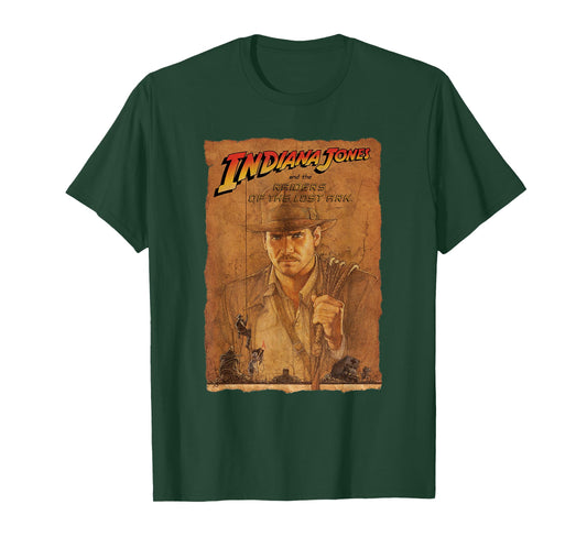 Lucasfilm Indiana Jones Raiders of The Lost Ark Poster Art T-Shirt