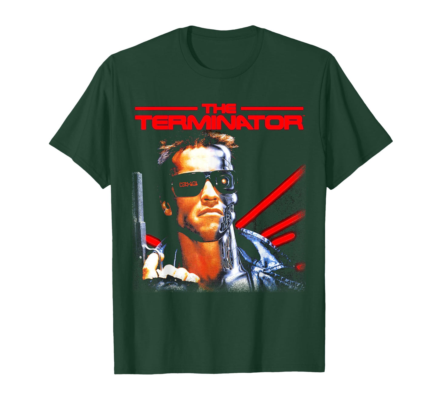 The Terminator Classic Movie Cybernetic Gamer Sci-Fi Film T-Shirt