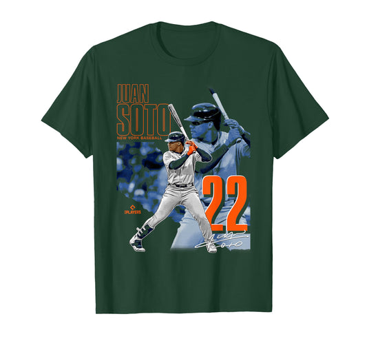 Juan Soto | New York M MLB Baseball Players| MLBJSO304N T-Shirt