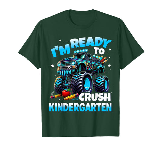 I'm Ready To Crush Kindergarten First Day of Boys T-Shirt