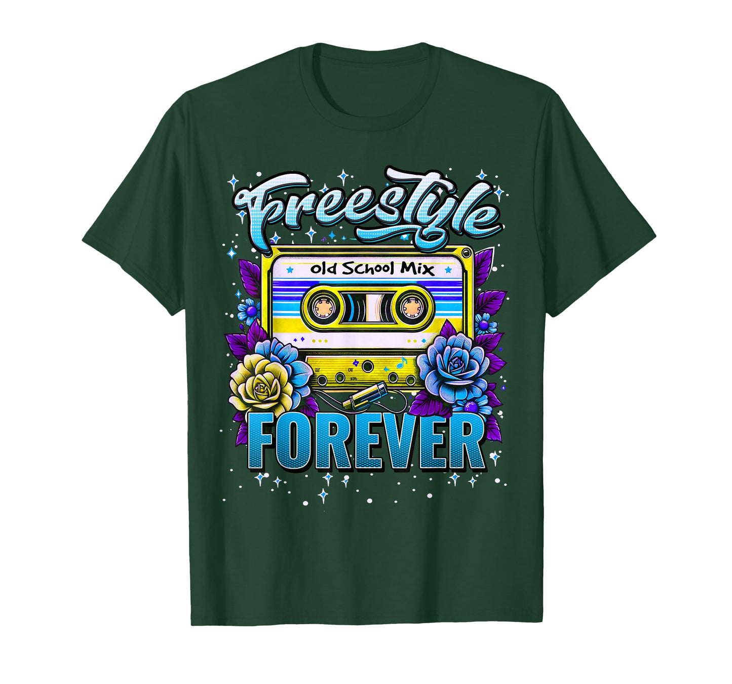 Freestyle Dance Music Retro 80s Cassette Perfect Concert T-Shirt
