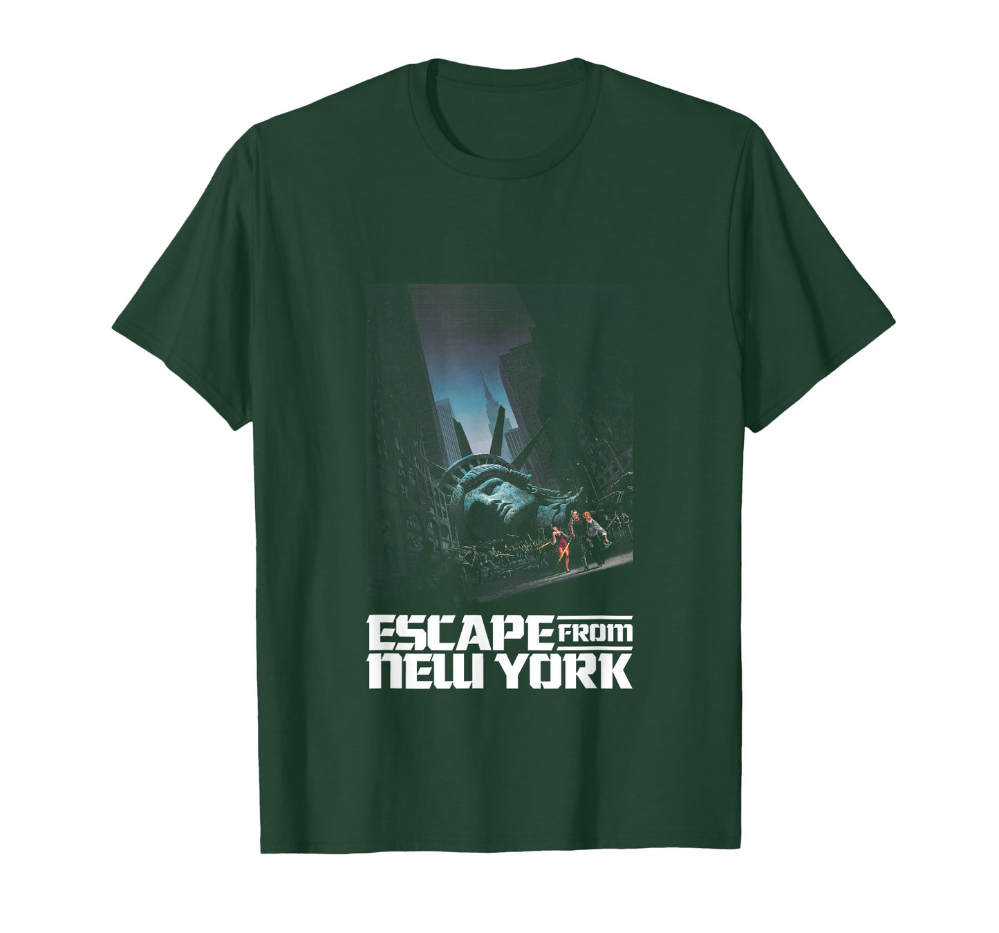Escape From New York Fallen Statue Of Liberty T-Shirt