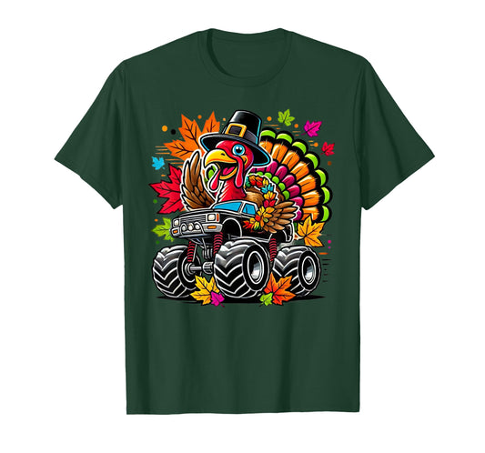 Boys Thanksgiving Shirt Kids Toddler Boy Outfit Fall Shirts T-Shirt