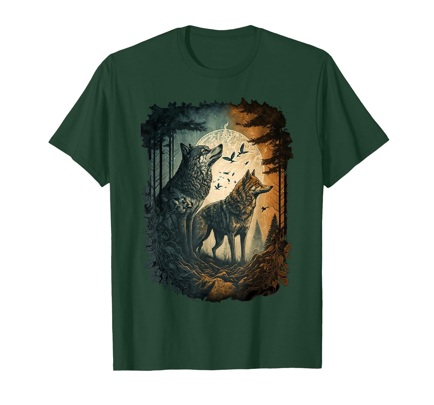 Wolf Moon T-Shirt for Men & Women