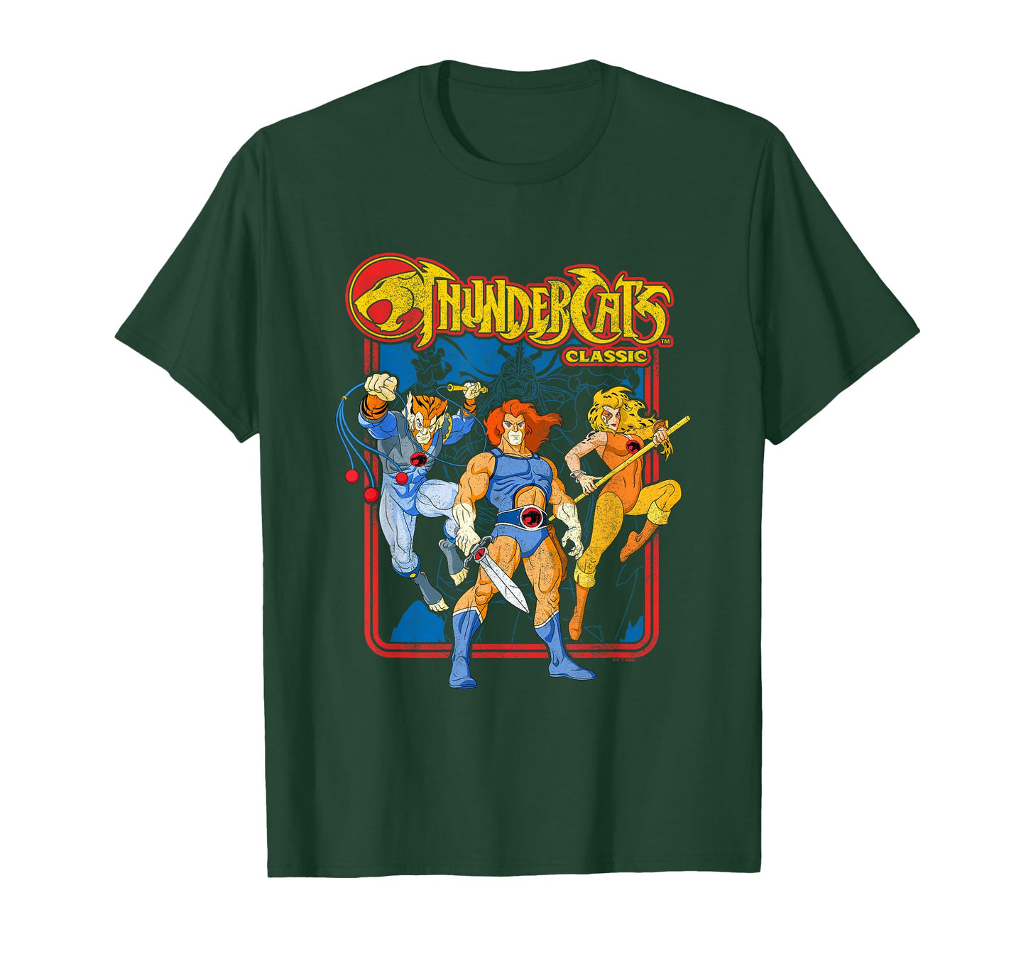 Thundercats Bring The Thunder Vintage Comic Group T-Shirt