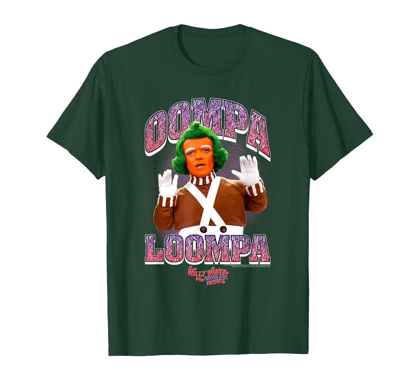 Willy Wonka and The Chocolate Factory Oompa Loompa Photo T-Shirt