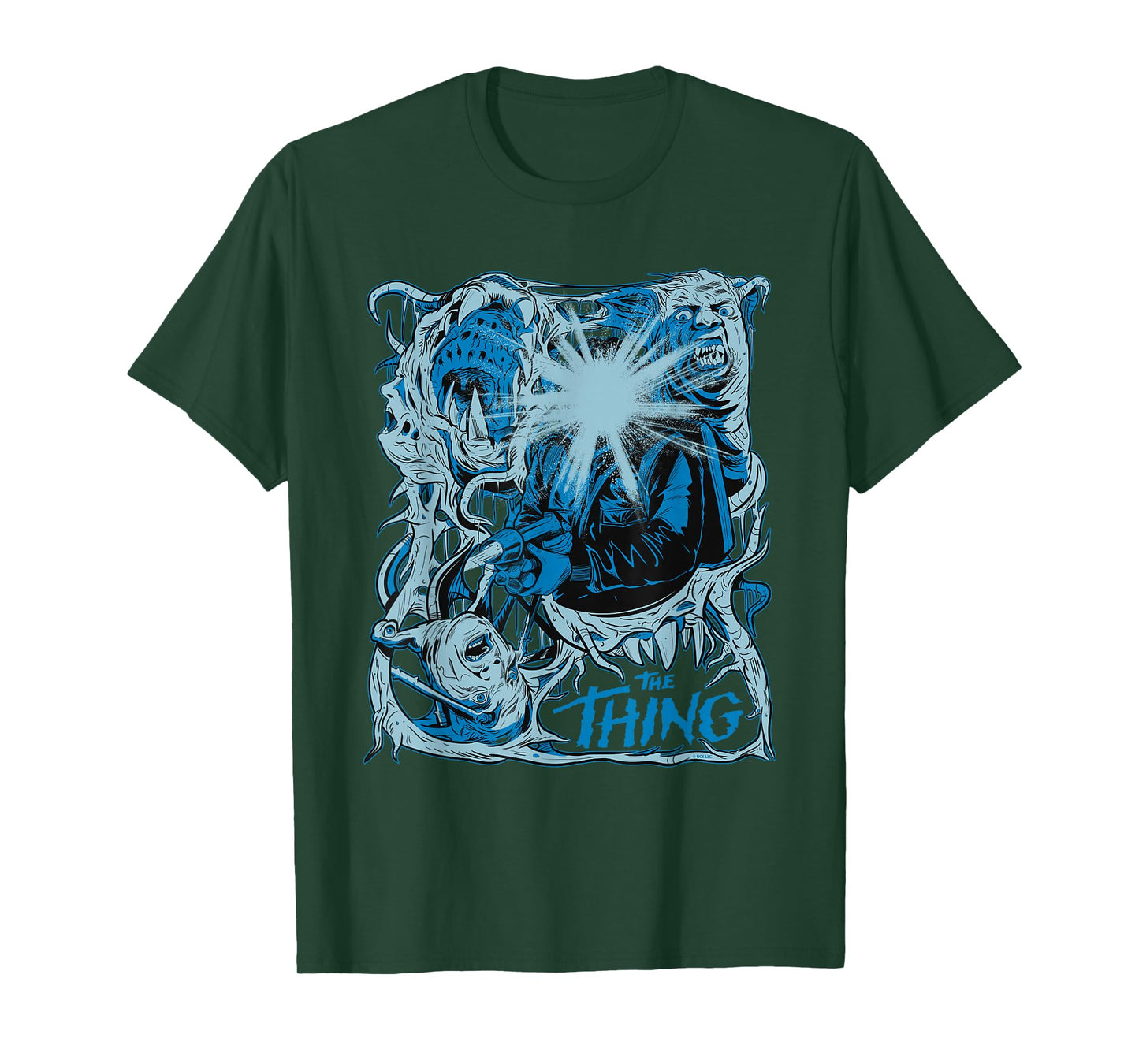 The Thing Comic Horror Panel T-Shirt