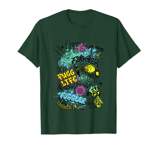 Fuggler Funny Ugly Monsters Graffiti Tags Kids T-Shirt