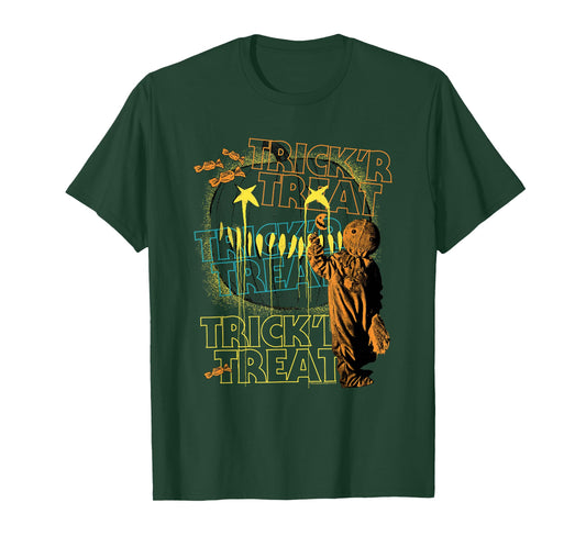Trick 'r Treat Sam Graffiti Collage Halloween Horror Movie T-Shirt