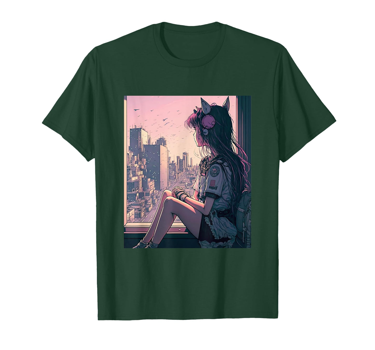 Anime Girl Waifu Tokyo T-Shirt