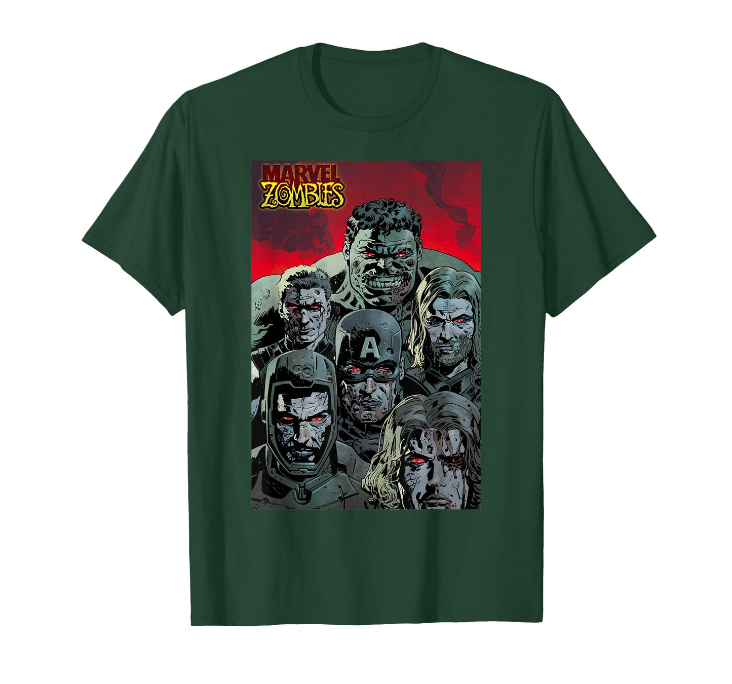 Marvel Zombies Avengers Zombie Group Shot T-Shirt