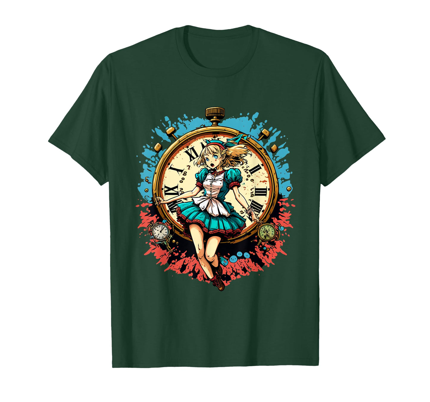 Anime Alice in Wonderland T-Shirt