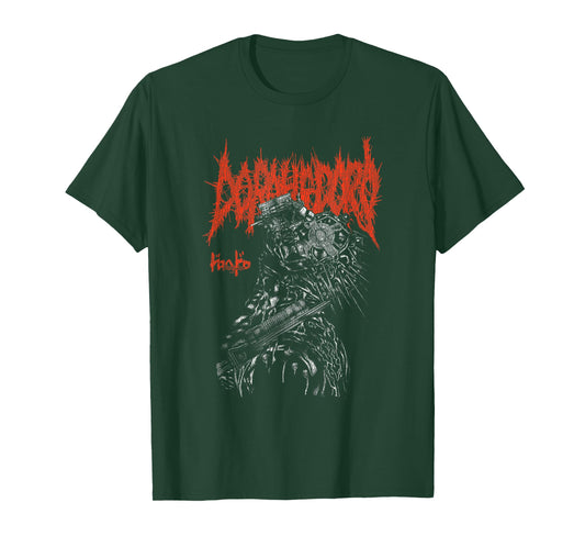 Dorohedoro Extreme Metal Caiman Mask Manga T-Shirt