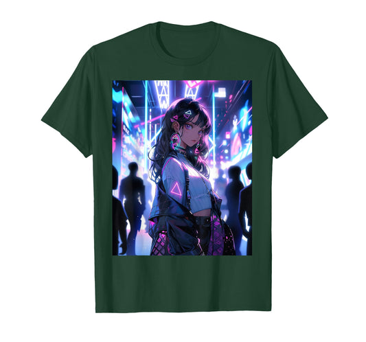 Kawaii Anime Girl Waifu Otaku - Japanese Aesthetic T-Shirt