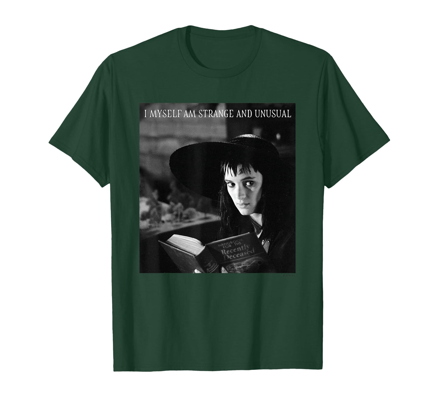 Beetlejuice - Lydia I Myself Am Strange and Unusual T-Shirt