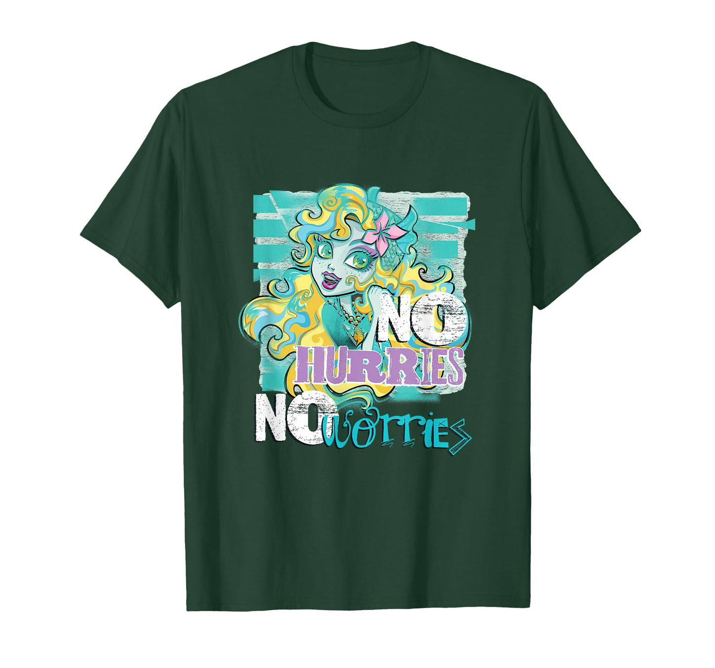 Monster High Alumni - Lagoona No Hurries No Worries T-Shirt