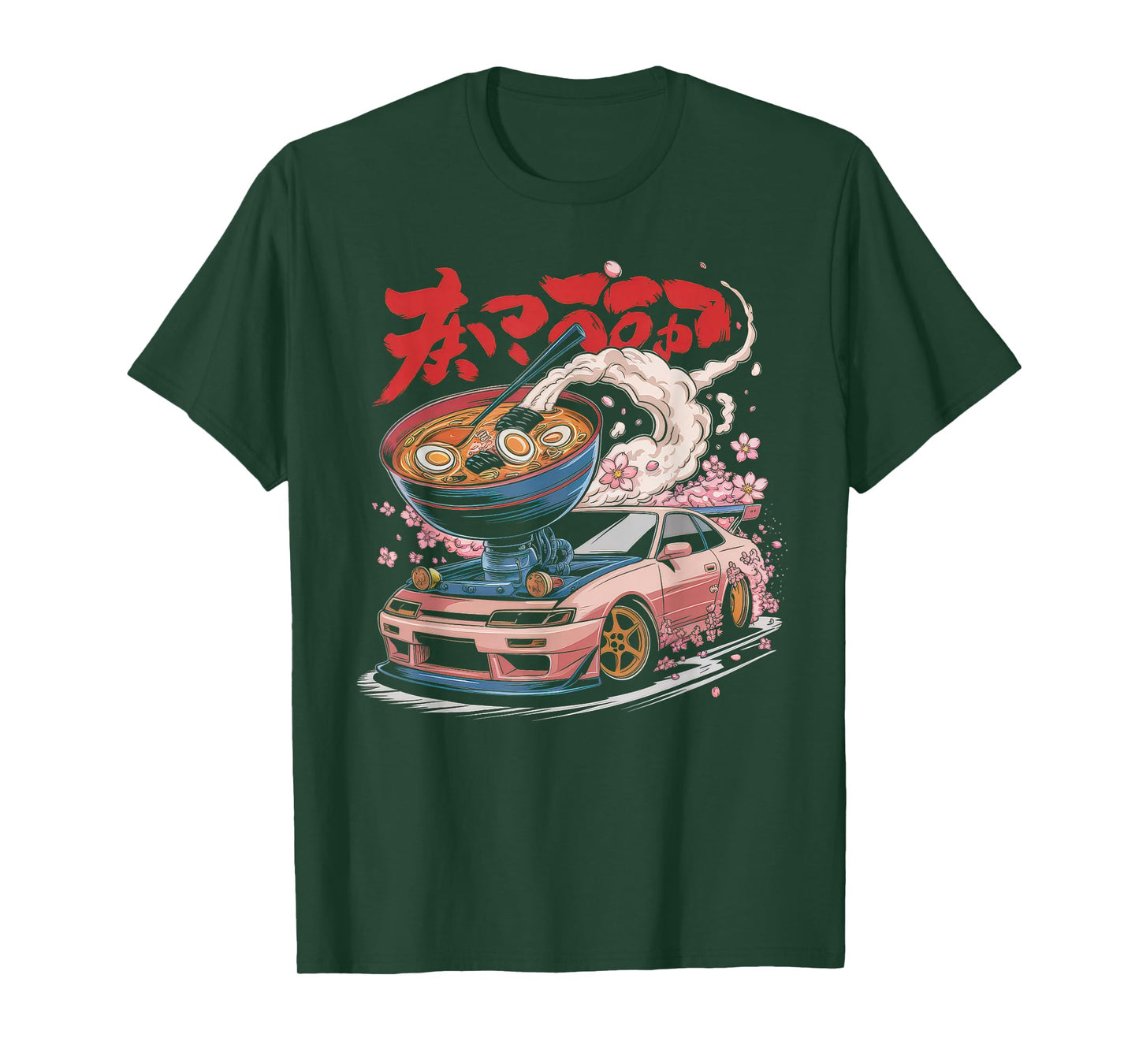 Japanese Car Tshirt Men JDM Japan Street Racing Streetwear T-Shirt