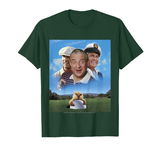 Kids Caddyshack Group Shot Poster T-Shirt