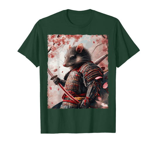 Funny Graphic Opossum Possum Japanese Anime T-Shirt