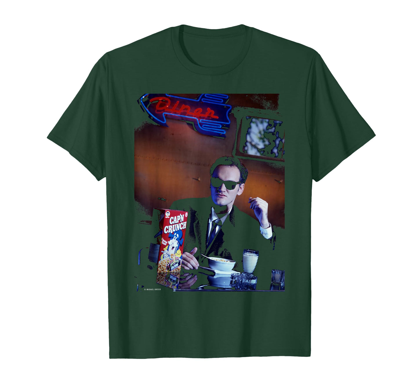 Pulp Fiction Director Quentin Tarantino in LA Michael Grecco T-Shirt