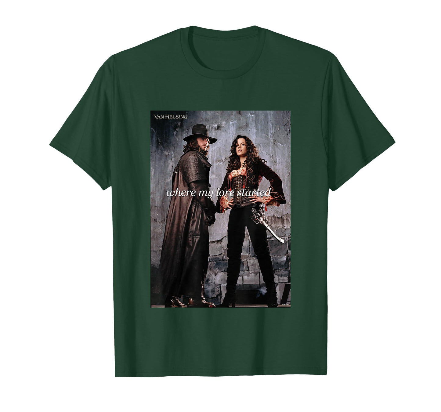 Van Helsing Where My Lore Started Van & Anna Valerious T-Shirt