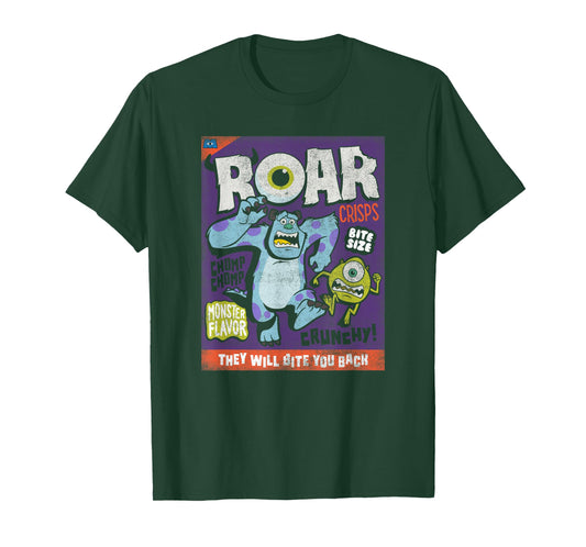 Disney Pixar Monsters Inc Halloween Roar Crisps T-Shirt