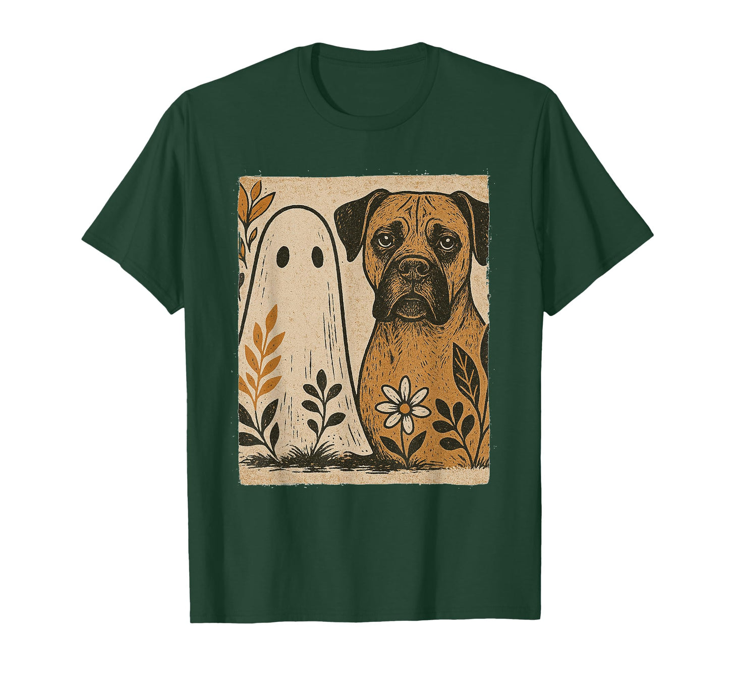 Halloween Halloween Boxer Dog Lovers Costume Men Women Kids T-Shirt