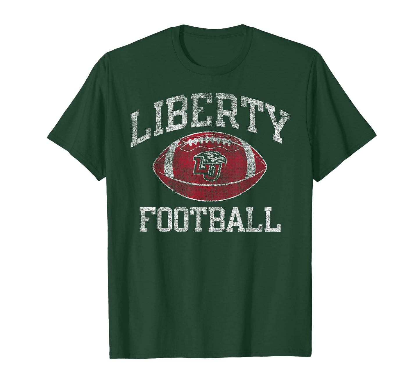 Liberty Flames Football Intensity Navy Officially Licensed T-Shirt
