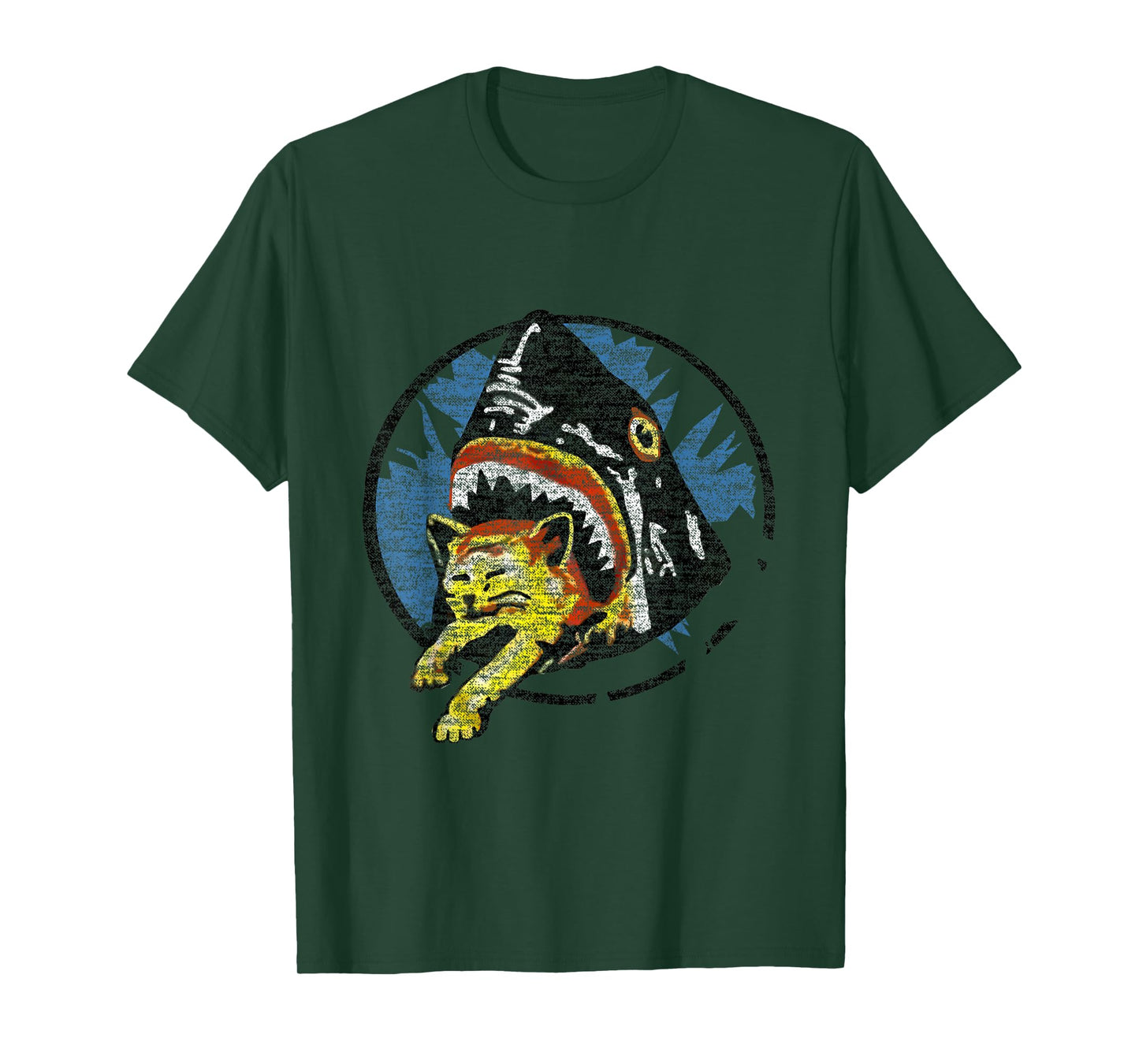 Shark Eating a Cat Shirt T-Shirt