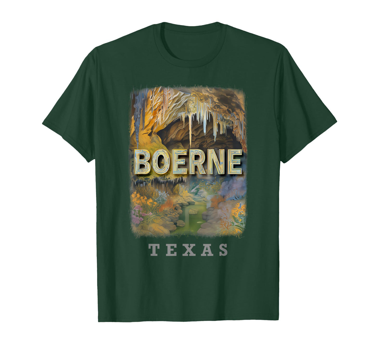 Boerne Texas TX Cave Without a Name Majesty SD812 T-Shirt