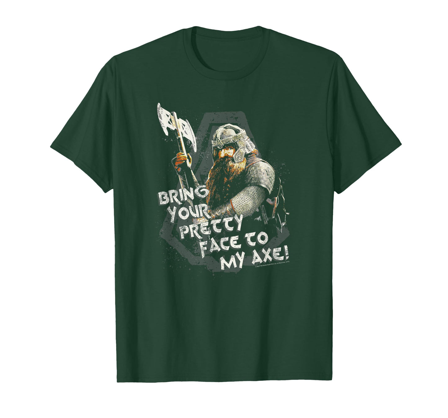 Lord of The Rings Gimli Pretty Face T-Shirt Small