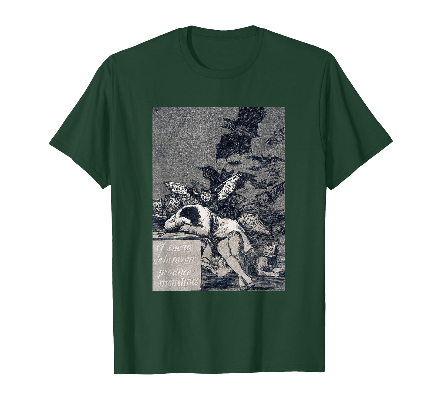 Francisco Goya - The Sleep of Reason Produces Monsters T-Shirt