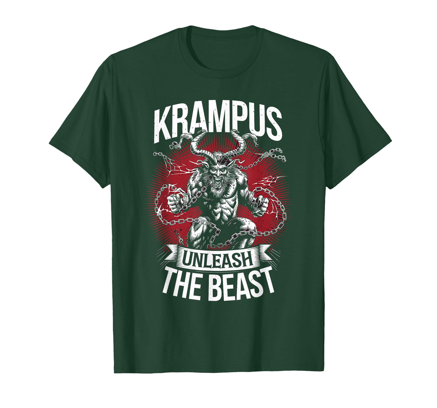 Krampusnacht Christmas Monster Krampus Lover Festive Horror T-Shirt