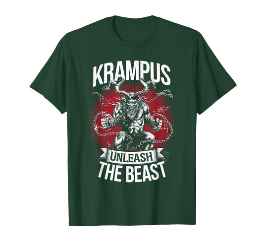 Krampusnacht Christmas Monster Krampus Lover Festive Horror T-Shirt