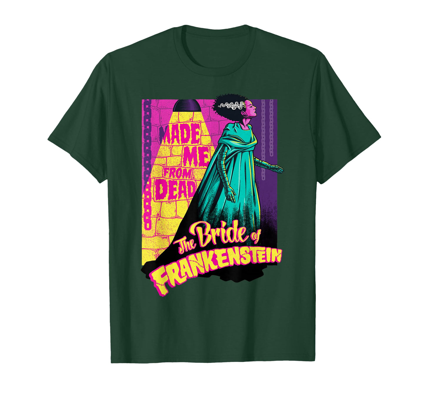 Made Me from Dead Bride of Frankenstein T-Shirt Small