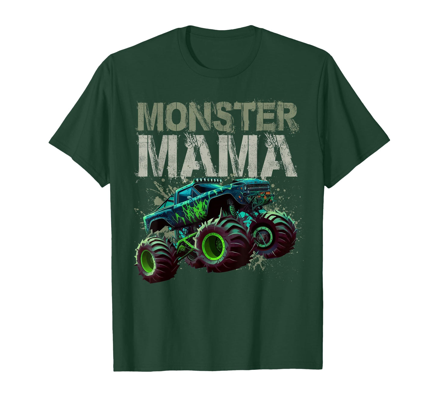 Monster Truck Mama Family Matching Monster Truck Lovers T-Shirt