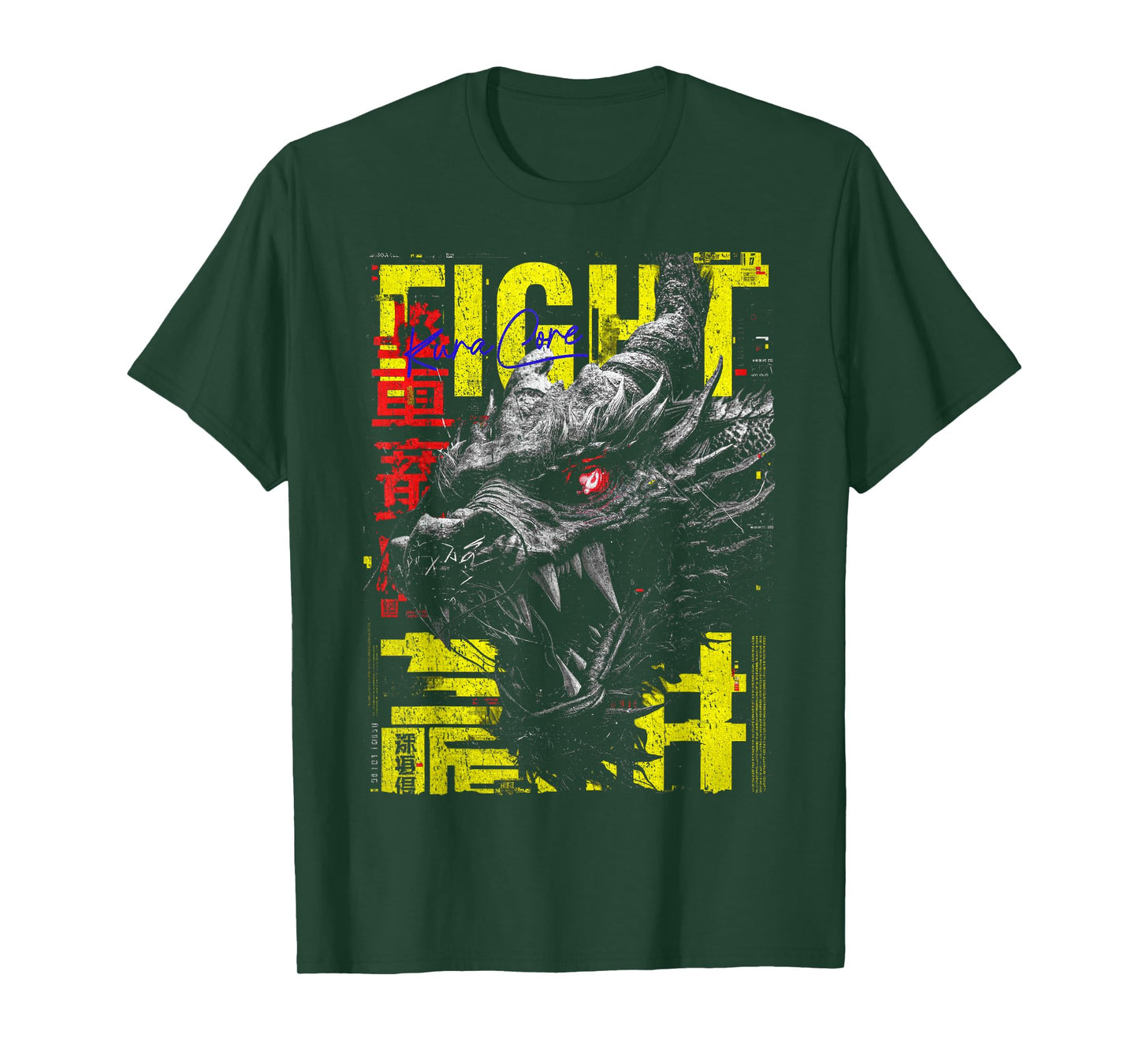 Japanese Streetwear Cyberpunk Y2K Techwear Retro Manga Anime T-Shirt