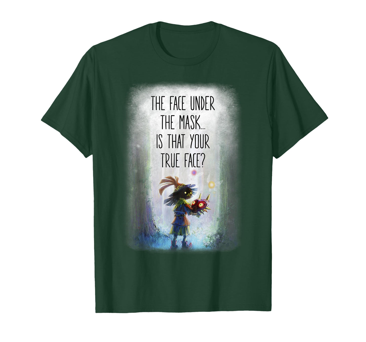 The Legend of Zelda Majora's Mask Is That Your True Face T-Shirt