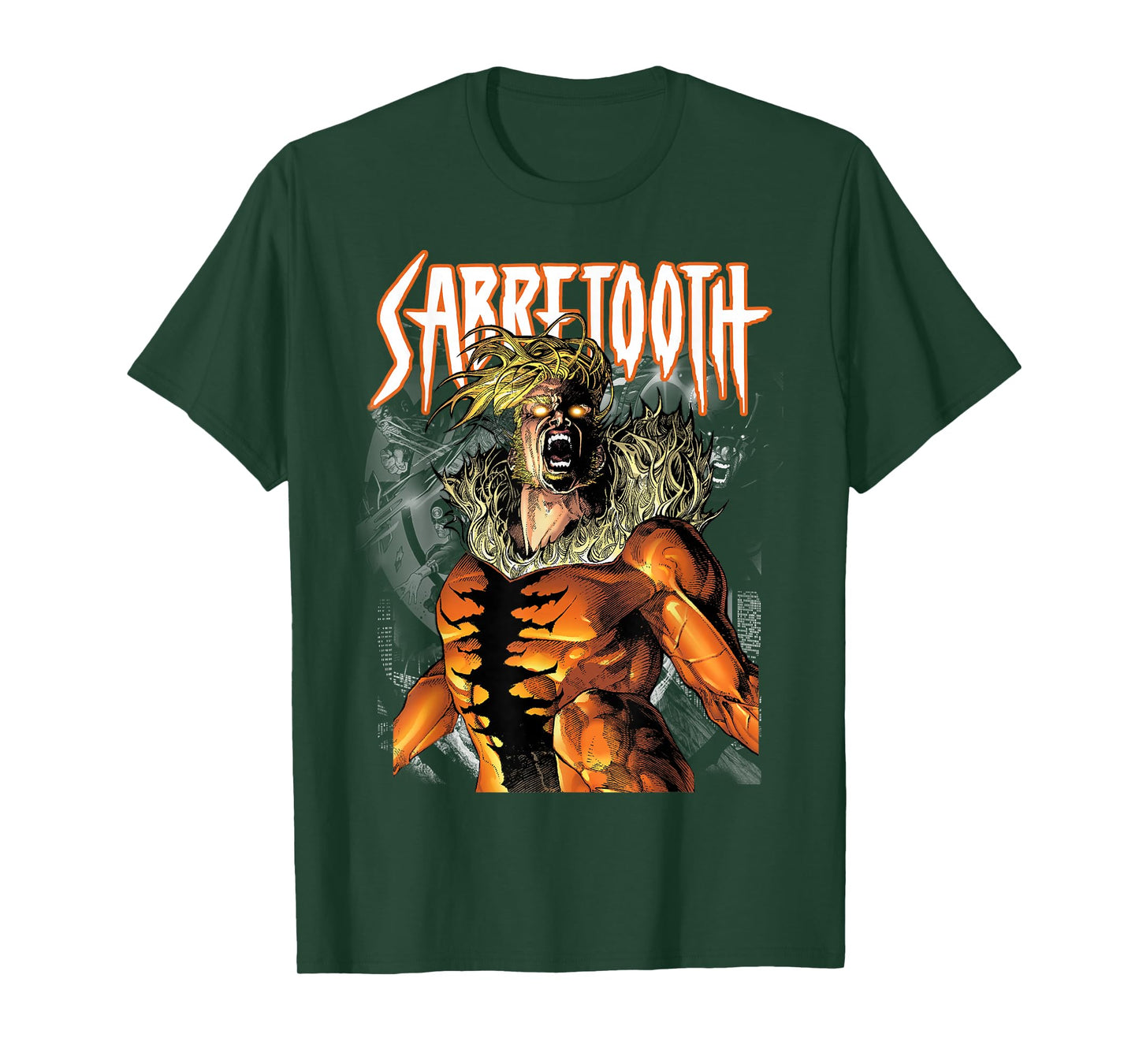 Marvel X-Men Classic Sabretooth Release Inner Beast T-Shirt