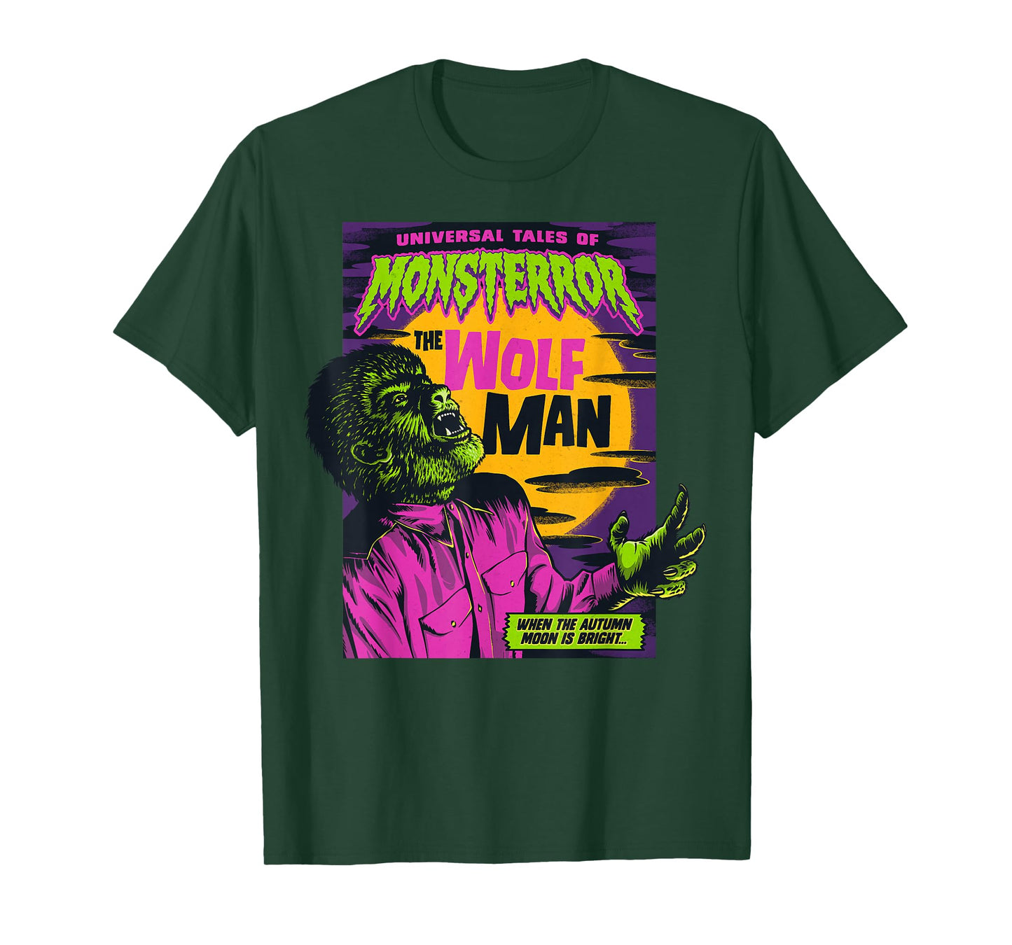 Universal Tales of Monsterror The Wolf Man T-Shirt Small