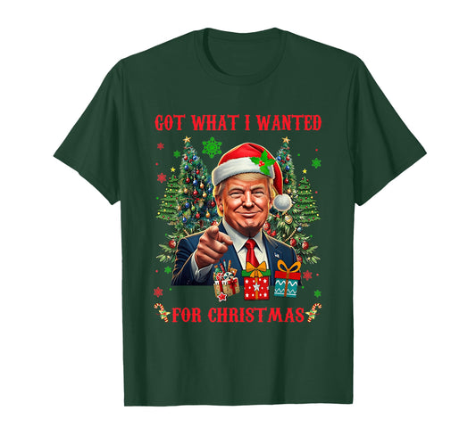 Got What I Wanted For Christmas Trump 2024 T-Shirt